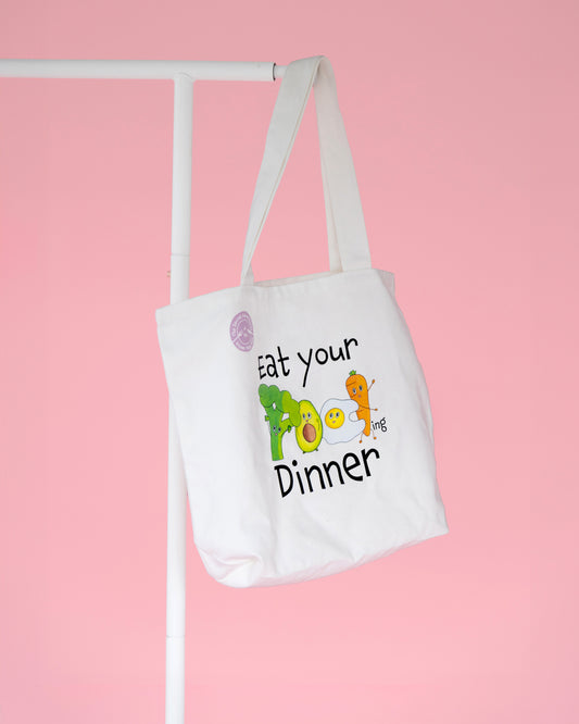 Eat Your ... Dinner Tote Bag